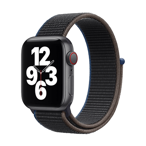Apple Watch Series 6 GPS+Cellular 40mm  Aluminum Case with Charcoal Loop