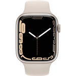 Apple Watch Series 7 GPS 45mm Aluminium Case with Sport Band Starlight